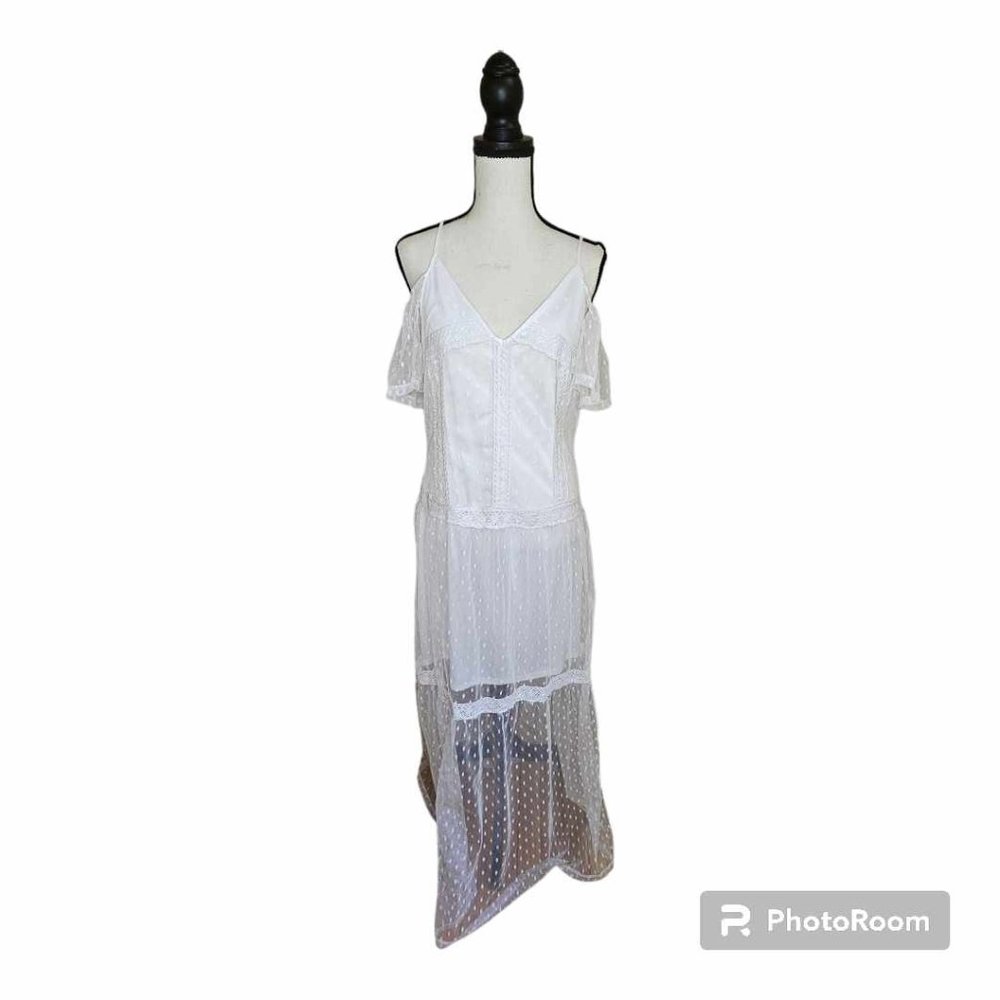 Juniors Disney Pirates of the Caribbean White Dress Size Large - Picture 5 of 11